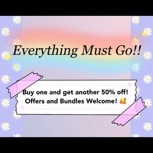 Buy one and get one 50% OFF!! 🌸🌸